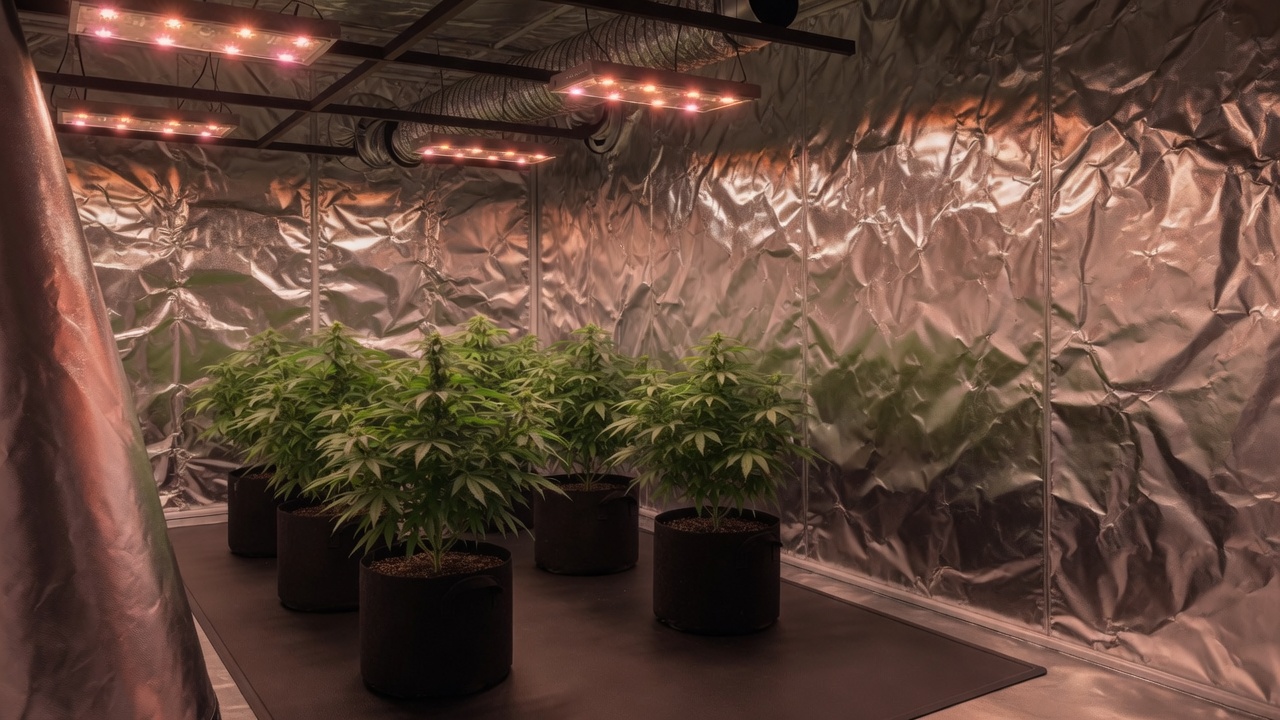Indoor garden in the Valley